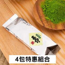 圖片-【極真抹茶】壽：JAS認證京都抹茶粉 (30g 鋁箔袋x4)