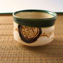 圖片-【美濃燒】日本美濃燒抹茶碗-綠冠姬 (限量發行)